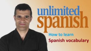 learning Spanish vocabulary